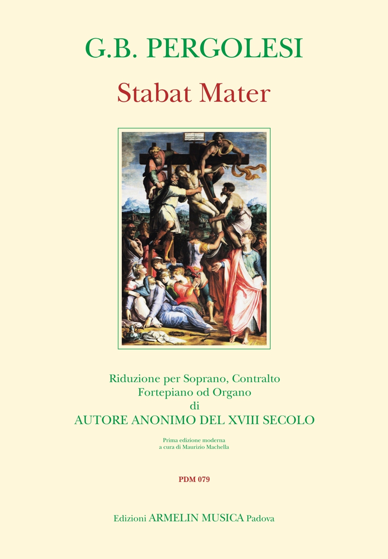 Armelin Musica Stabat Mater a 2 voci noty pro hlasy