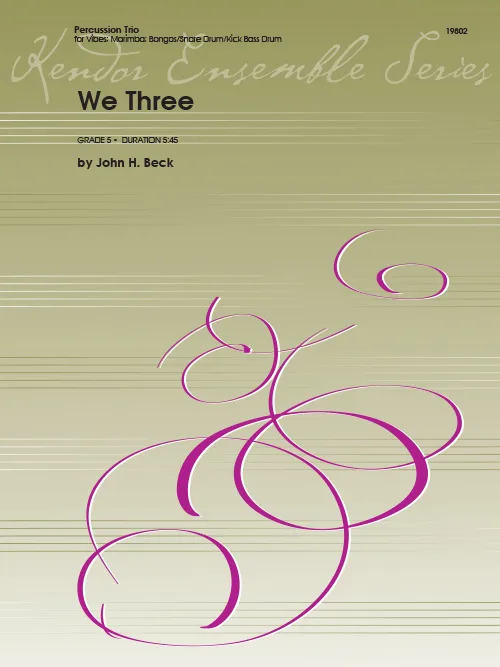 Kendor Music We Three noty perkusní trio grade 5