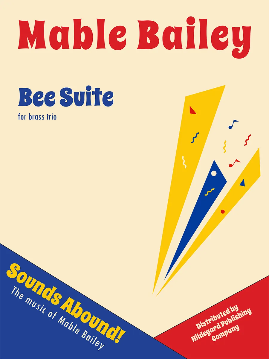 Hildegard Bee Suite Mable Bailey noty pro žesťové trio