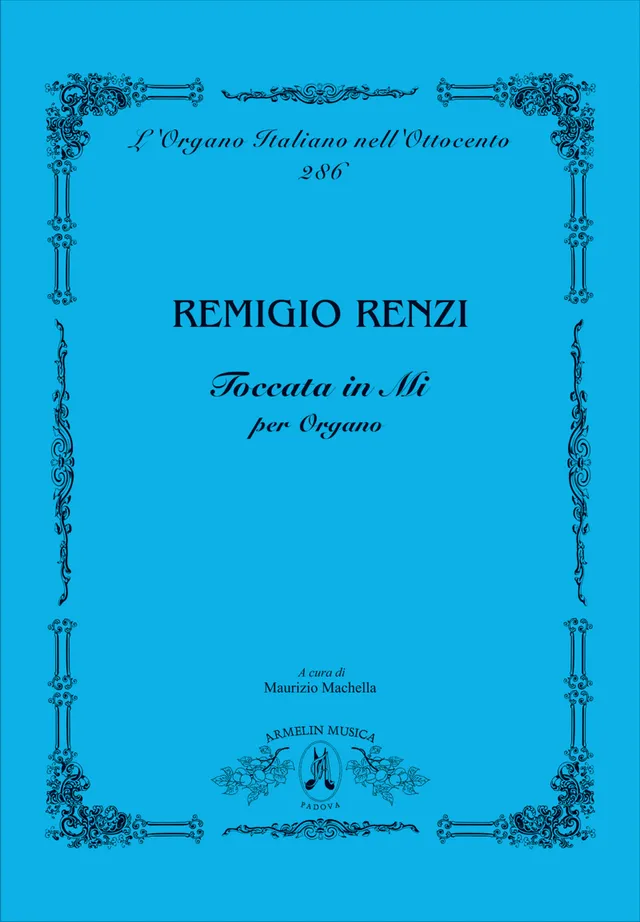 Armelin Musica Toccata in Mi maggiore noty pro varhany