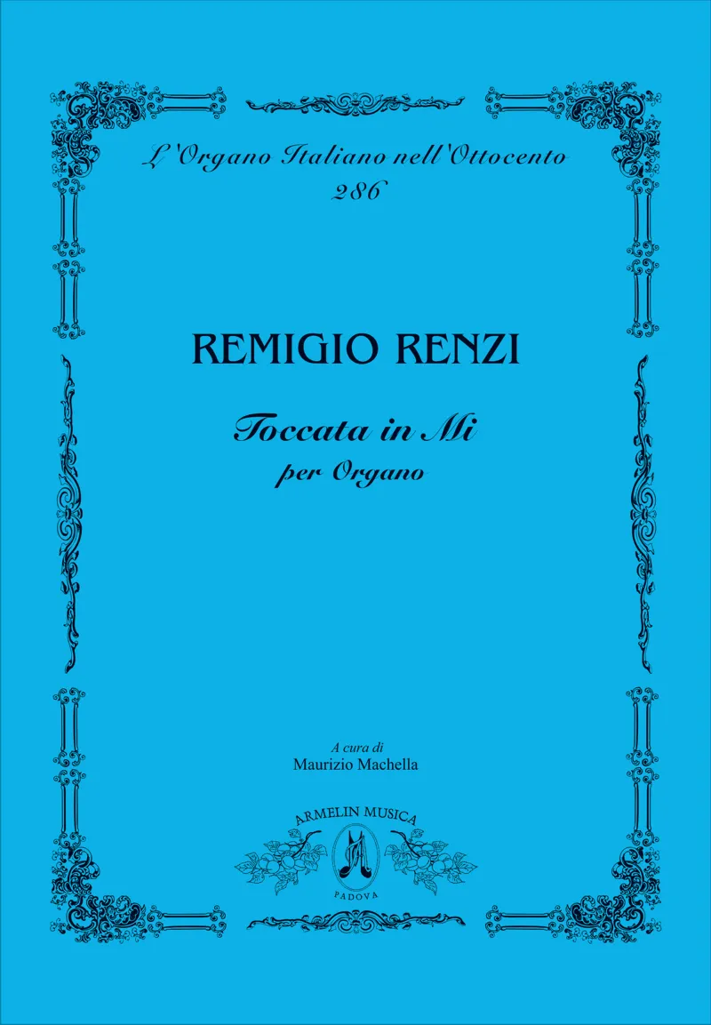 Armelin Musica Toccata in Mi maggiore noty pro varhany