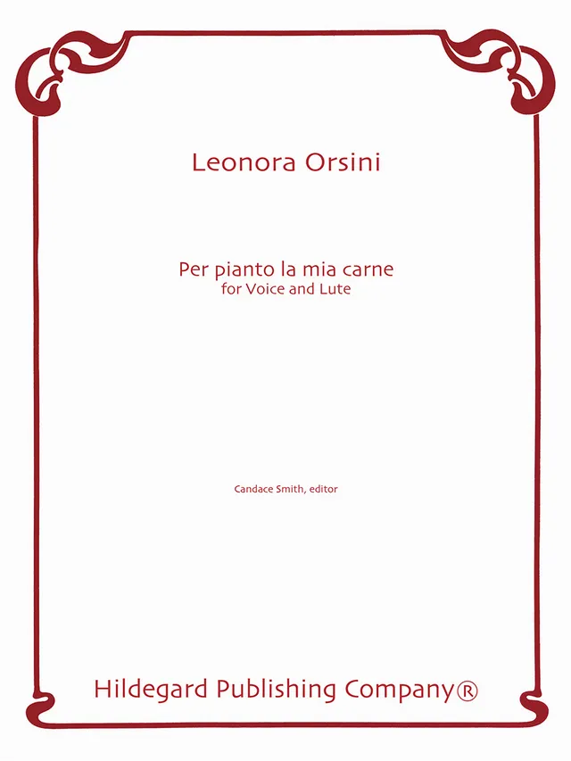 Hildegard Publishing Company Per pianto la mia carne noty digitální