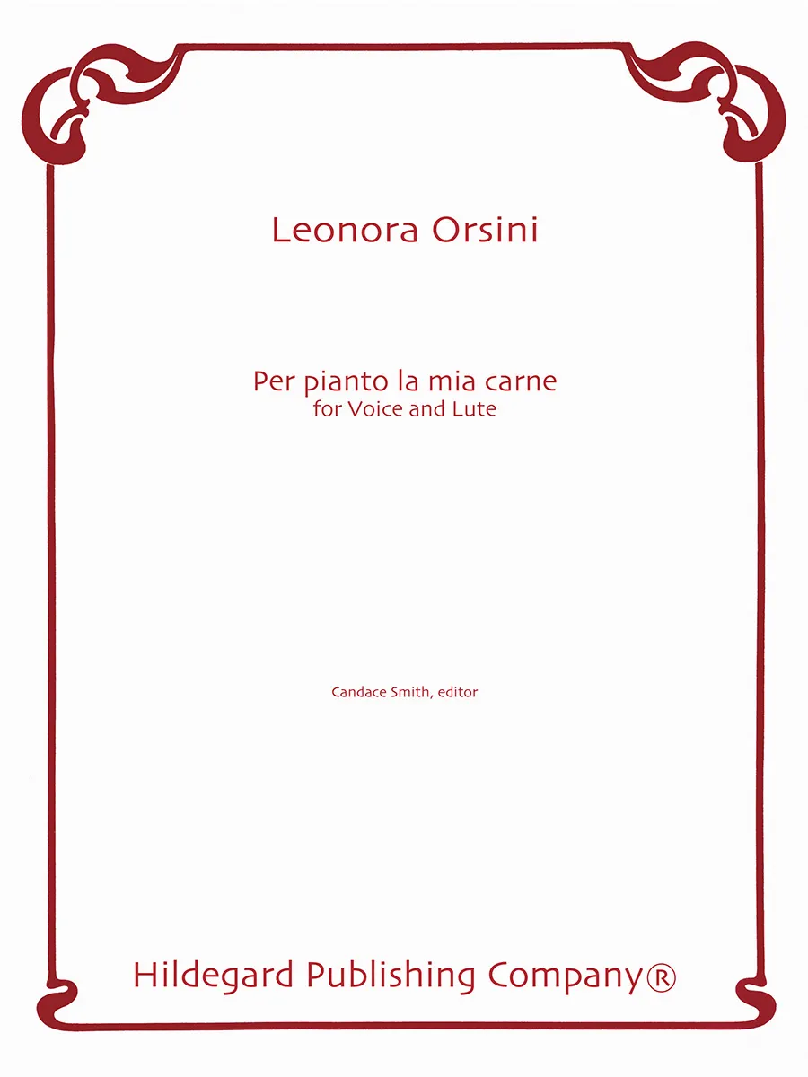 Hildegard Publishing Company Per pianto la mia carne noty digitální