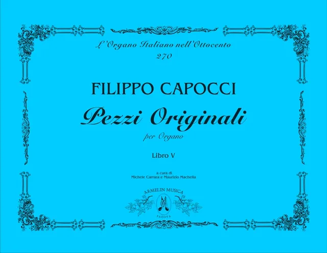 Armelin Musica Pezzi originali per organo vol. 5 noty pro varhany