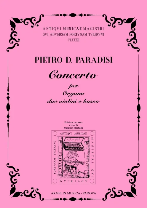 Armelin Musica Concerto per Organo noty pro varhany