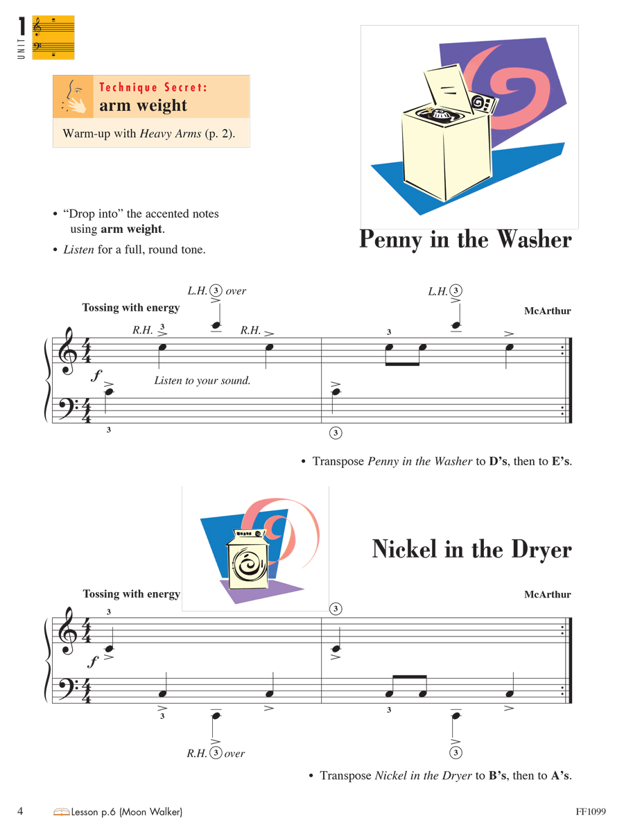 Faber Piano Adventures Level 2B Technique Artistry učebnice