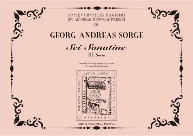 Armelin Musica Sei Sonatine per cembalo III serie noty pro cembalo