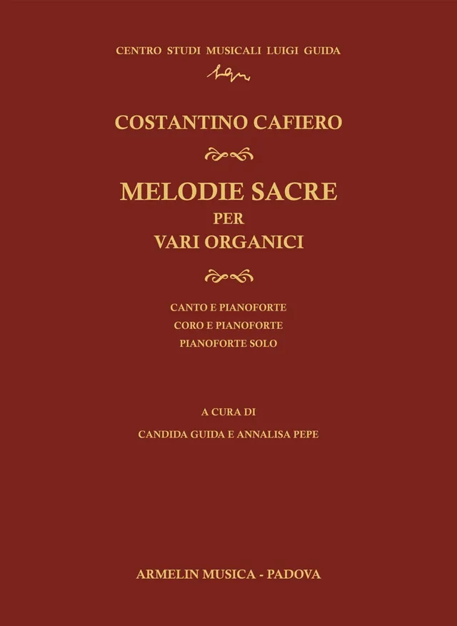 Armelin Musica Melodie sacre noty duchovní sbírka