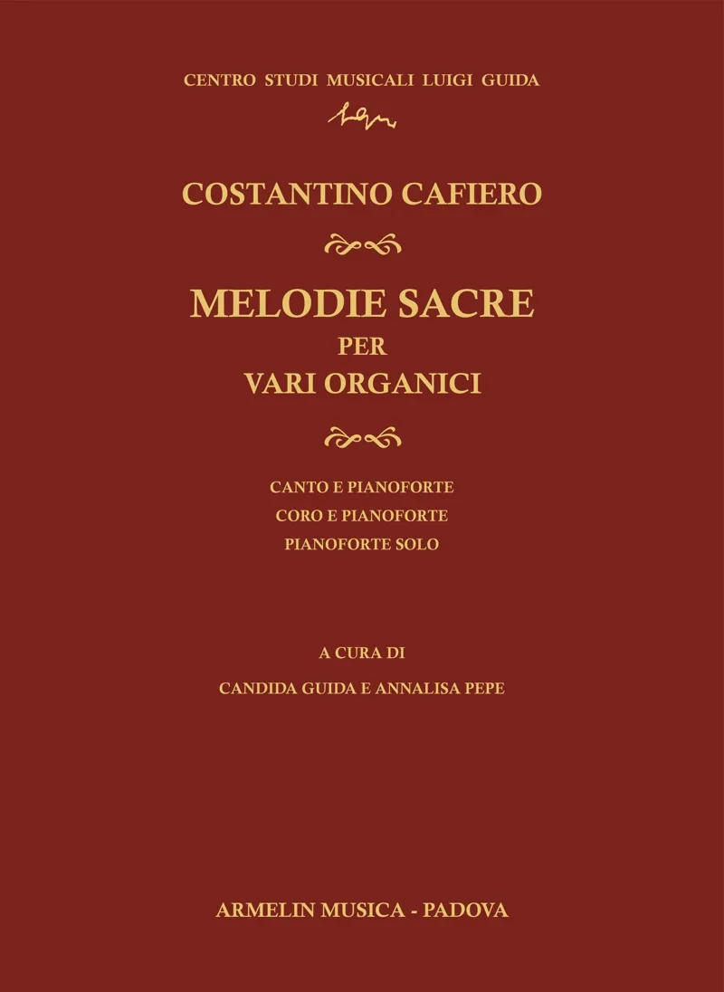 Armelin Musica Melodie sacre noty duchovní sbírka