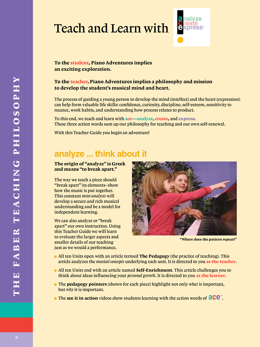 Faber Piano Adventures Primer Teacher Guide metodika pro učitele