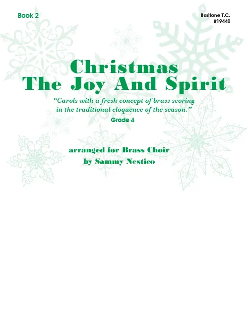 Kendor Music Christmas Joy Spirit Book 2 noty baryton TC
