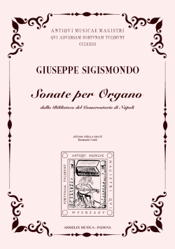Armelin Musica Sonate per organo noty pro varhany