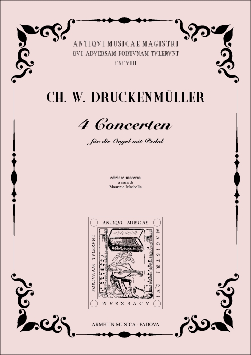 Armelin Musica 4 Concerten fur Orgel mit Pedal noty s pedálem