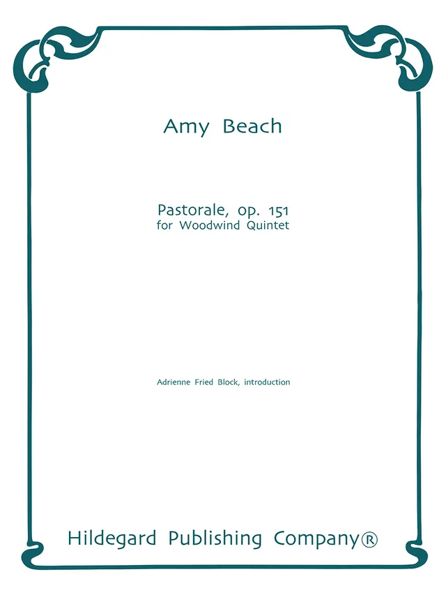 Hildegard Publishing Company Pastorale Op. 151 party Beach