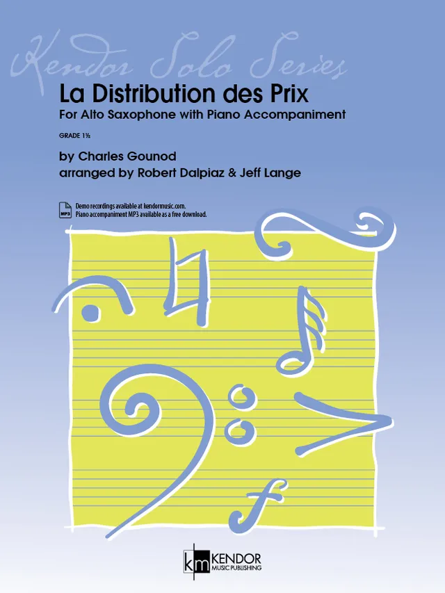 Kendor Music La Distribution des Prix noty pro děti Gounod