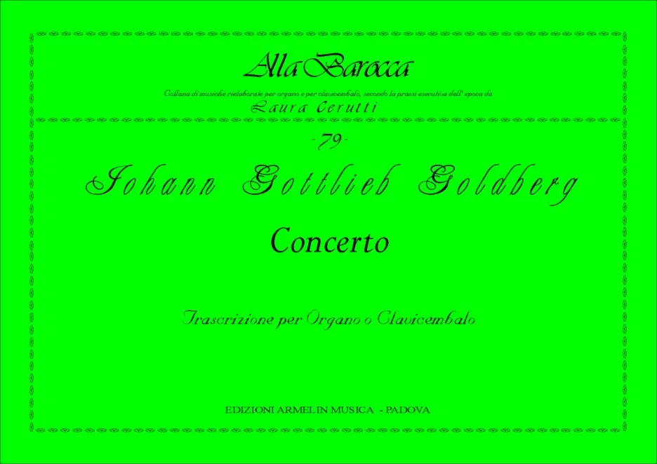 Armelin Musica Concerto noty ověřené vydání
