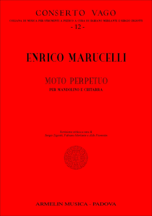 Armelin Musica Moto perpetuo noty pro mandolínu a kytaru