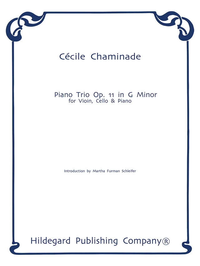 Hildegard Publishing Piano Trio Op. 11 klavírní trio G moll