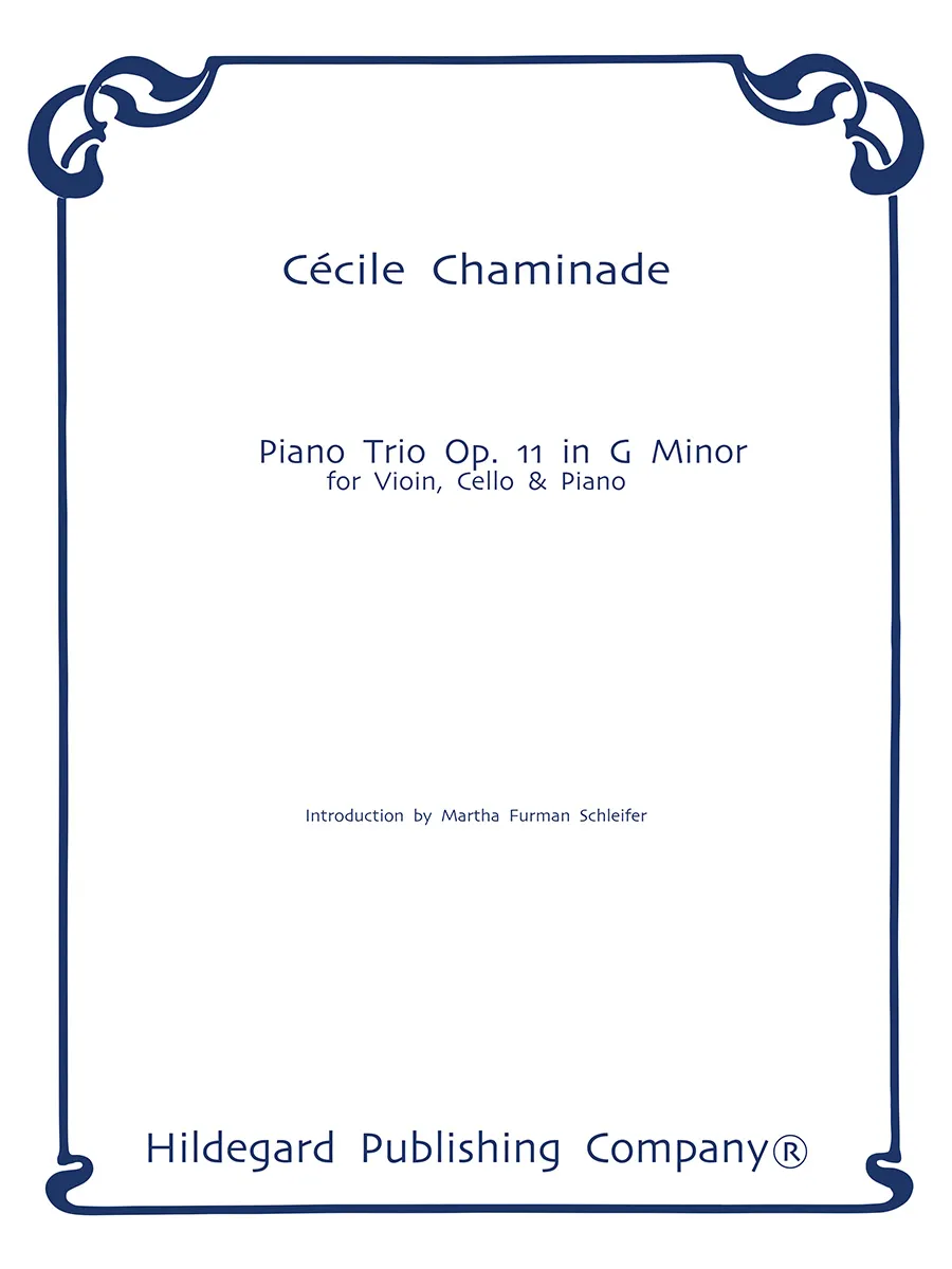 Hildegard Publishing Piano Trio Op. 11 klavírní trio G moll