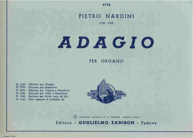 Armelin Musica Adagio noty pro výuku