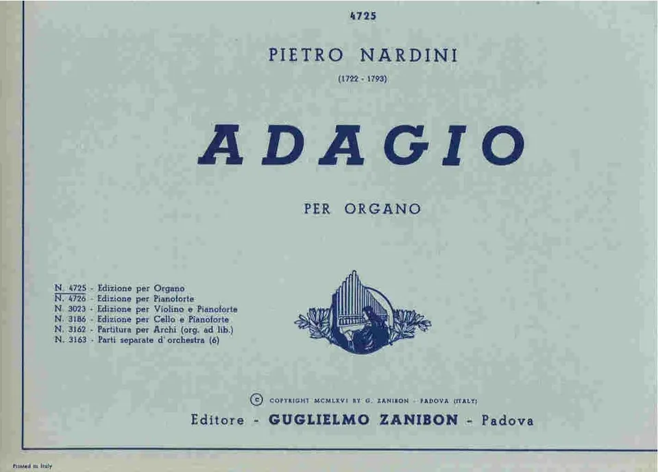 Armelin Musica Adagio noty pro výuku