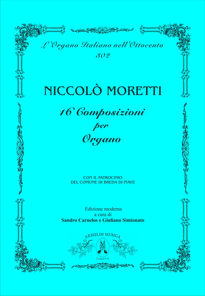 Armelin Musica 16 composizioni per organo noty pro varhany