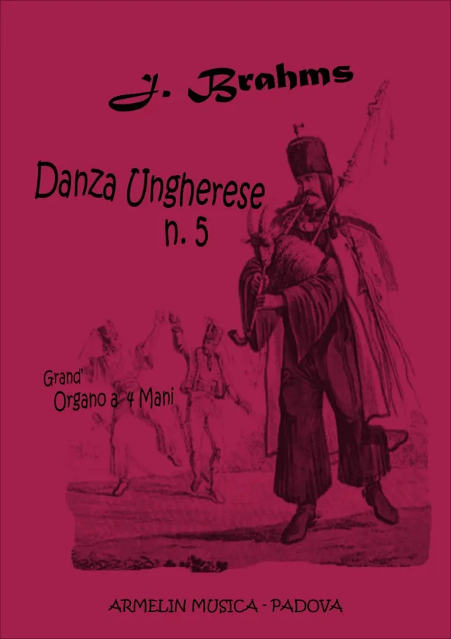 Armelin Musica Danza Ungherese n 5 noty pro výuku