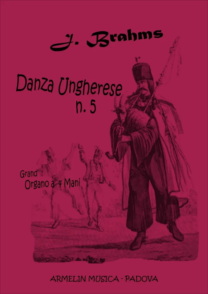 Armelin Musica Danza Ungherese n 5 noty pro výuku