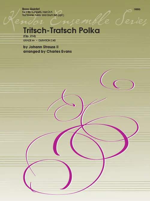 Kendor Music Tritsch-Tratsch Polka noty pro kvintet