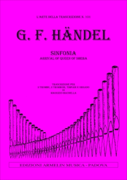 Armelin Musica Arrival of Queen of Sheba sinfonia partitura