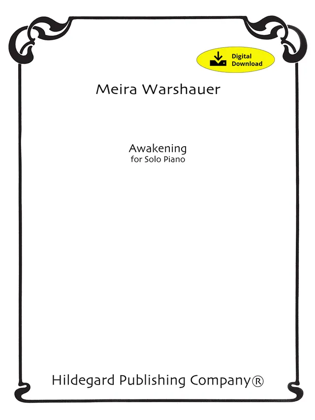 Hildegard Publishing Awakening Warshauer digitální noty klavír