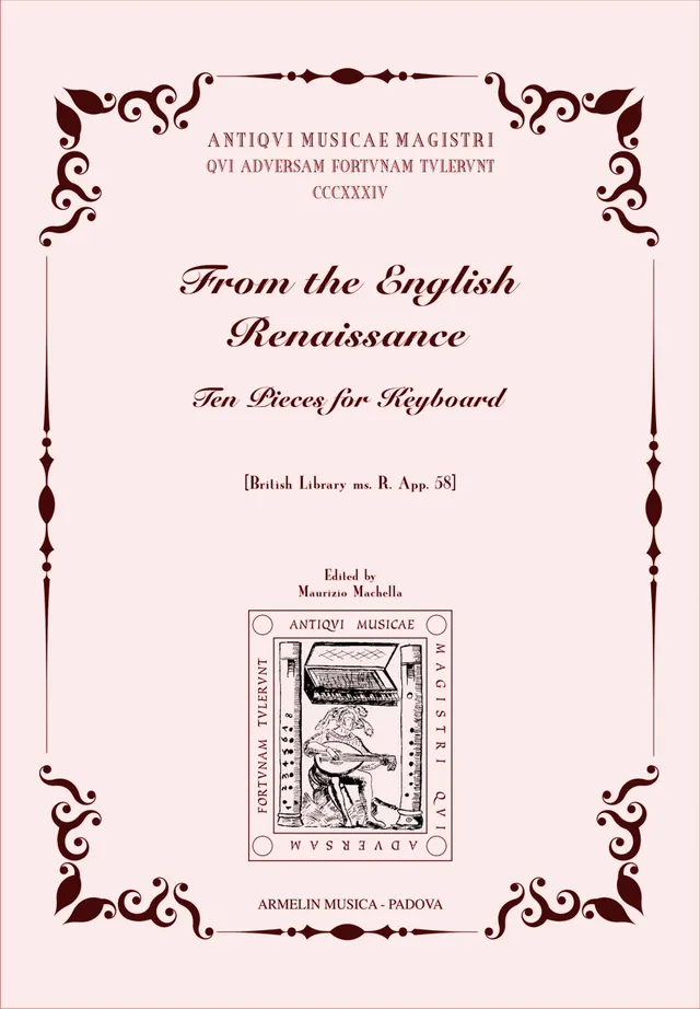 Armelin Musica From the English Renaissance noty 10 skladeb