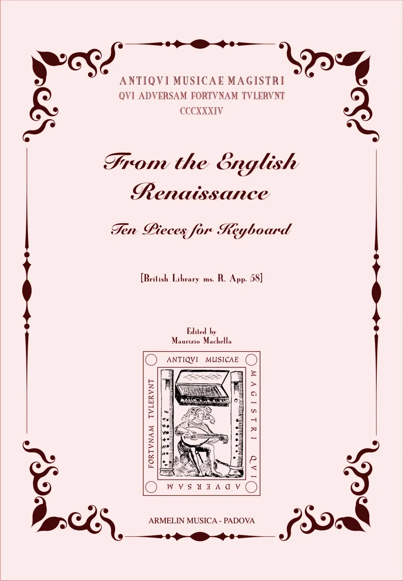 Armelin Musica From the English Renaissance noty 10 skladeb