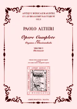 Armelin Musica Opere per Organo e Clavicembalo vol. 2 noty pro varhany