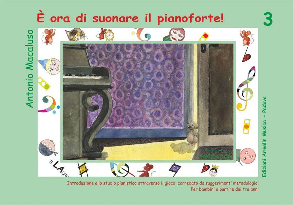 Armelin È ora di suonare pianoforte 3 noty klavír