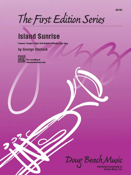 Kendor Music Island Sunrise trubka noty rock balada