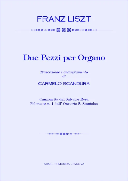 Armelin Musica Due Composizioni noty 2 skladby