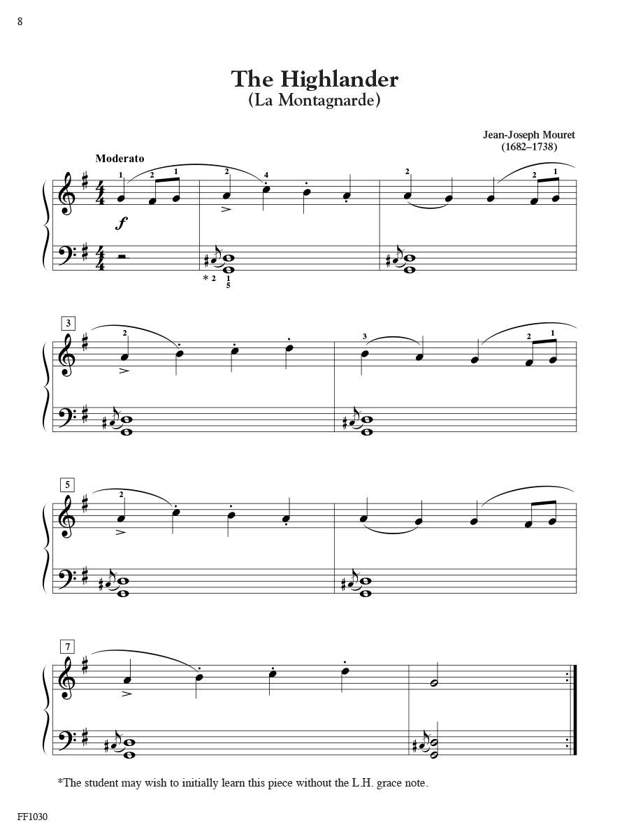 Faber Piano Literature Book 1 noty na klavír klasika 21 skladeb