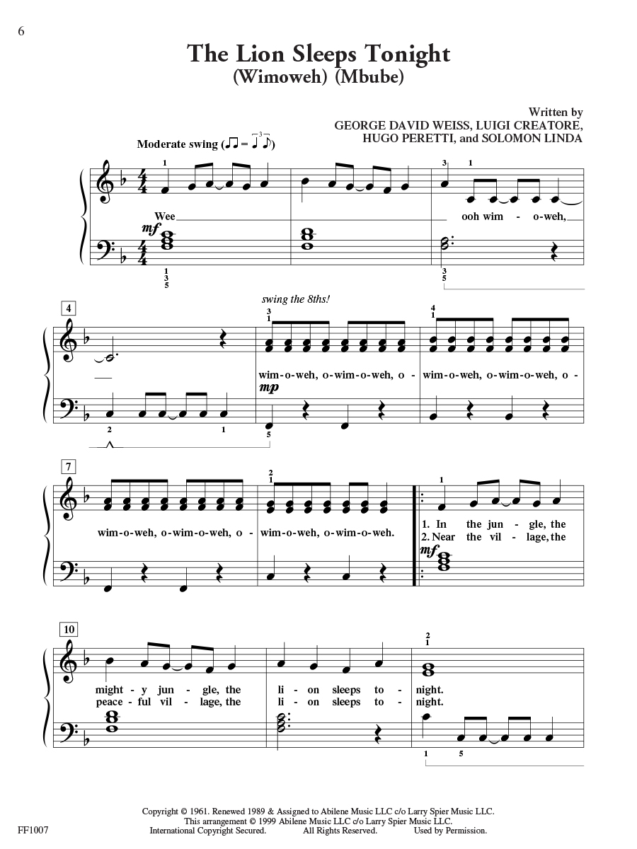 Faber Piano Adventures FunTime Piano Popular noty pro klavír