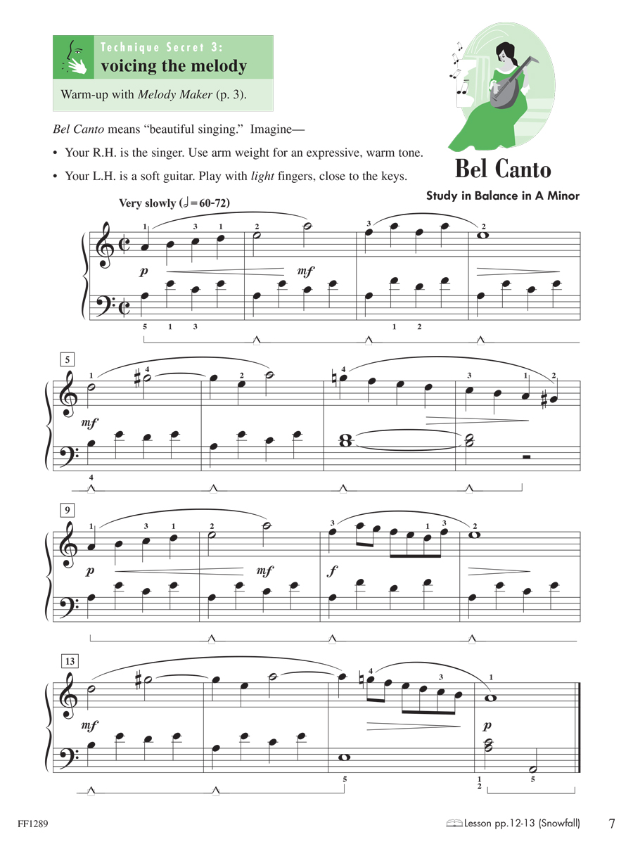 Faber Piano Adventures 3B Technique Artistry klavírní škola