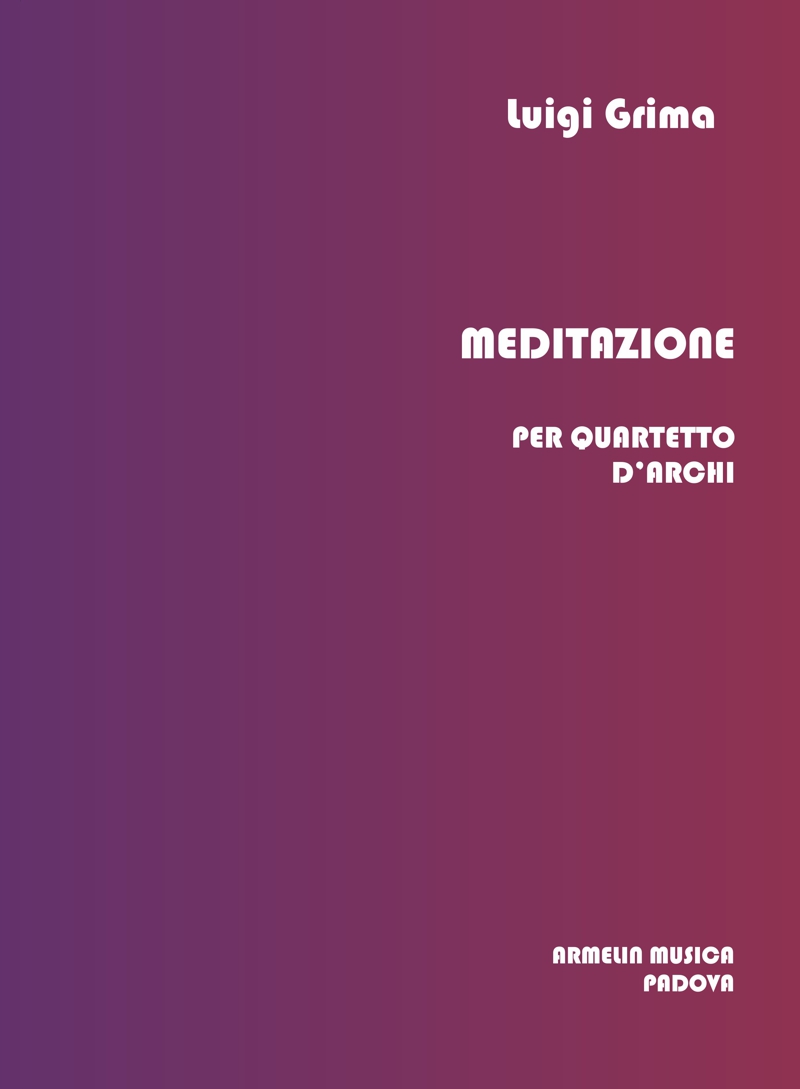 Armelin Musica Meditazione noty pro varhany