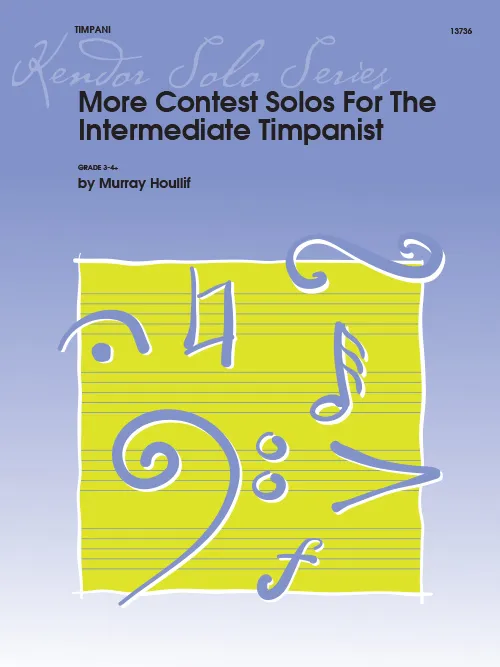 Kendor Music More Contest Solos noty pro tympány grade 3–4
