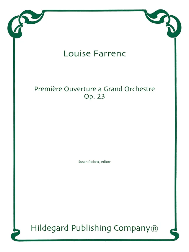 Hildegard Publishing Farrenc Op. 23 partitura orchestr studijní