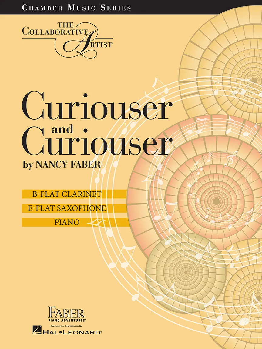 Faber Piano Adventures Curiouser and Curiouser partitura pro trio