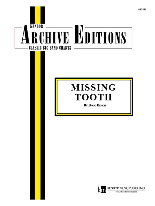 Kendor Music Missing Tooth noty pro big band swing