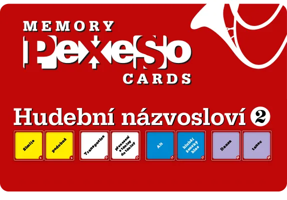 EDITIO KAREZ Pexeso Hudebni nazvoslovi 2 hra
