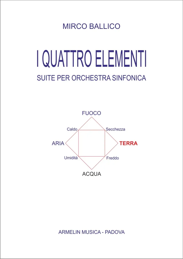Armelin Musica I quattro elementi 2 Terra noty pro výuku