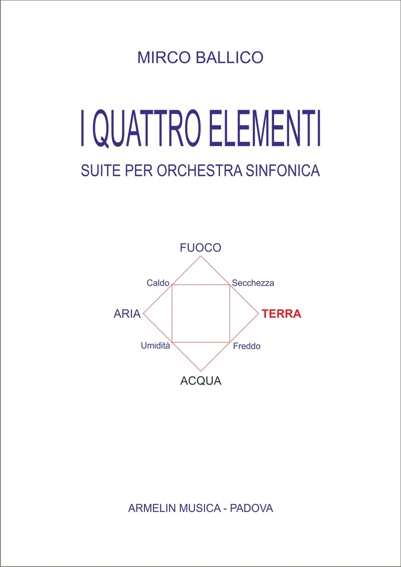 Armelin Musica I quattro elementi 2 Terra noty pro výuku