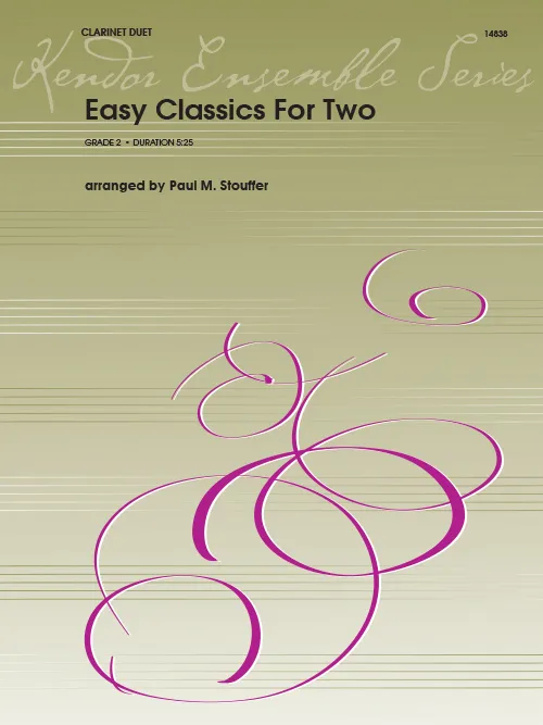 Kendor Music Easy Classics For Two noty duo klasik 5:25