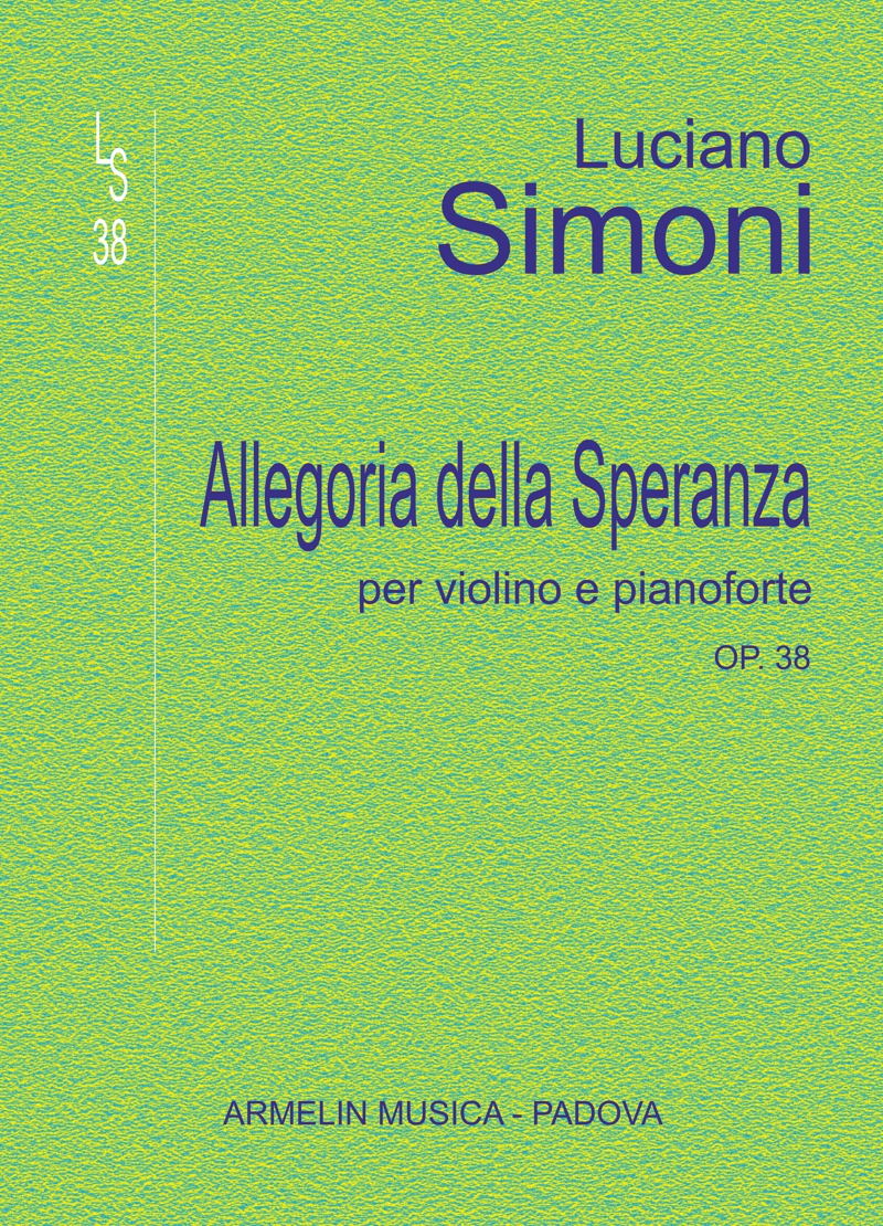 Armelin Musica Allegoria della speranza op. 38 noty pro varhany